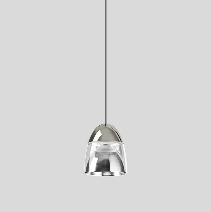 Bega - Suspension, pour l'intérieur, Aluminium poli · 4000 K