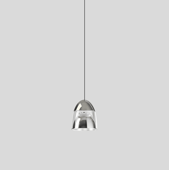Bega - Suspension, pour l'intérieur, Aluminium poli · 3000 K