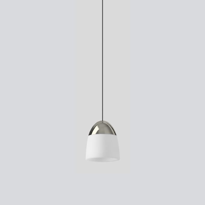 Bega - Suspension, pour l'intérieur, Aluminium poli · 3000 K