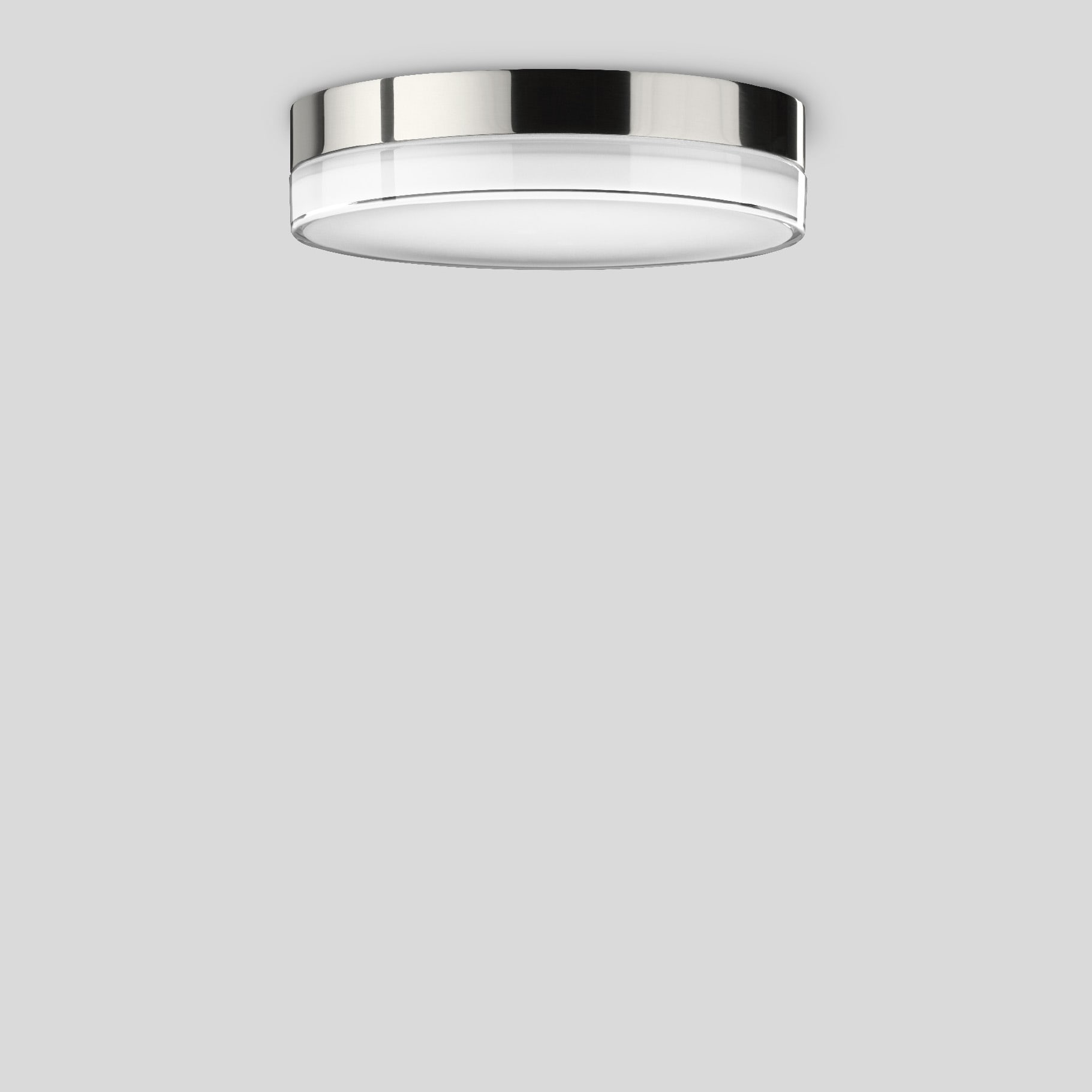 Bega - Applique et plafonnier, Aluminium poli · 4000 K