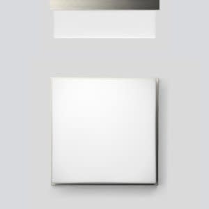 Bega - Plafonnier et applique, Acier inoxydable · 3000 K