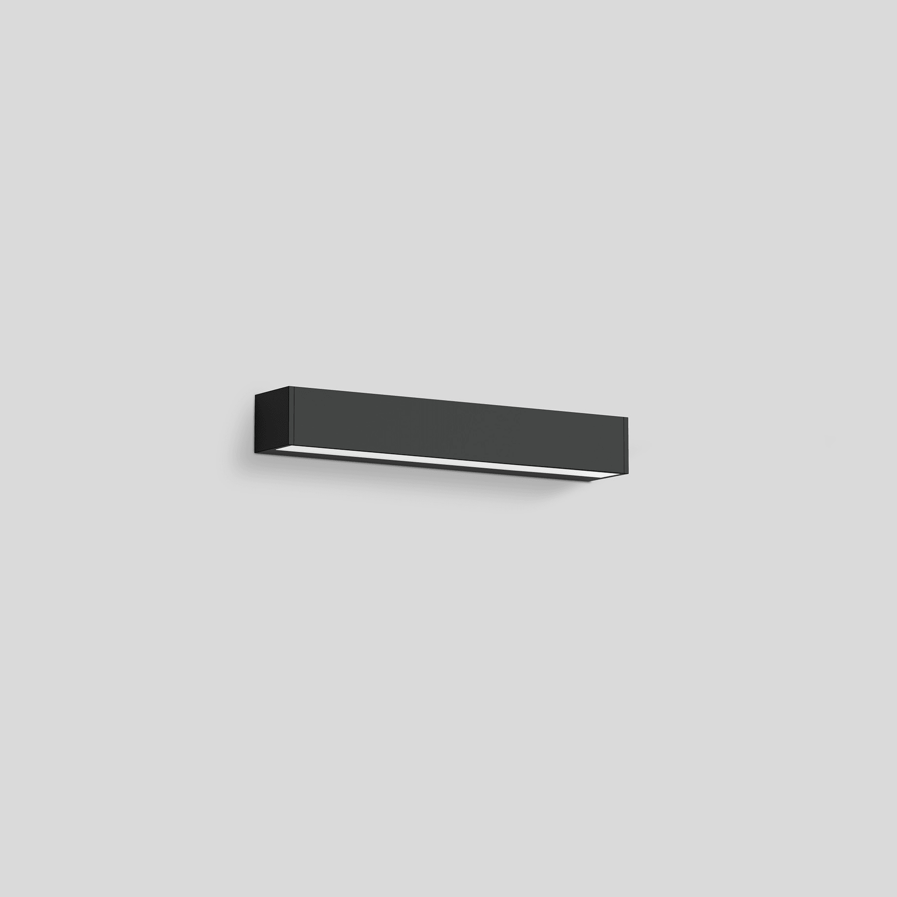 Bega - Applique, Noir satiné · 4000 K