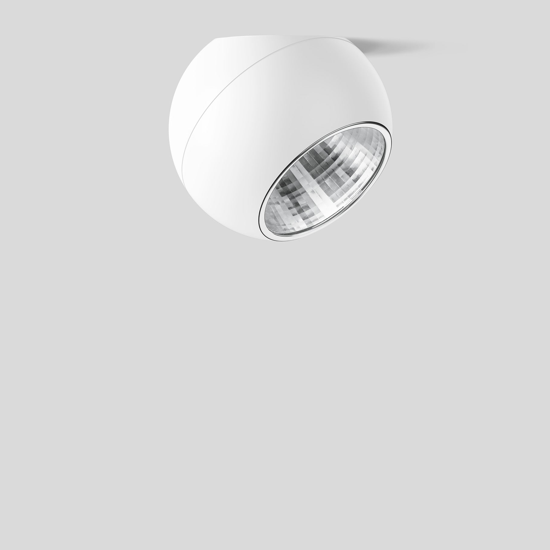 Bega - Plafonnier · Spot, Blanc satiné · 4000 K