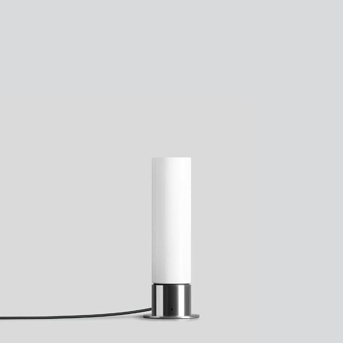 Bega - Lampe de table, Aluminium poli · 3000 K