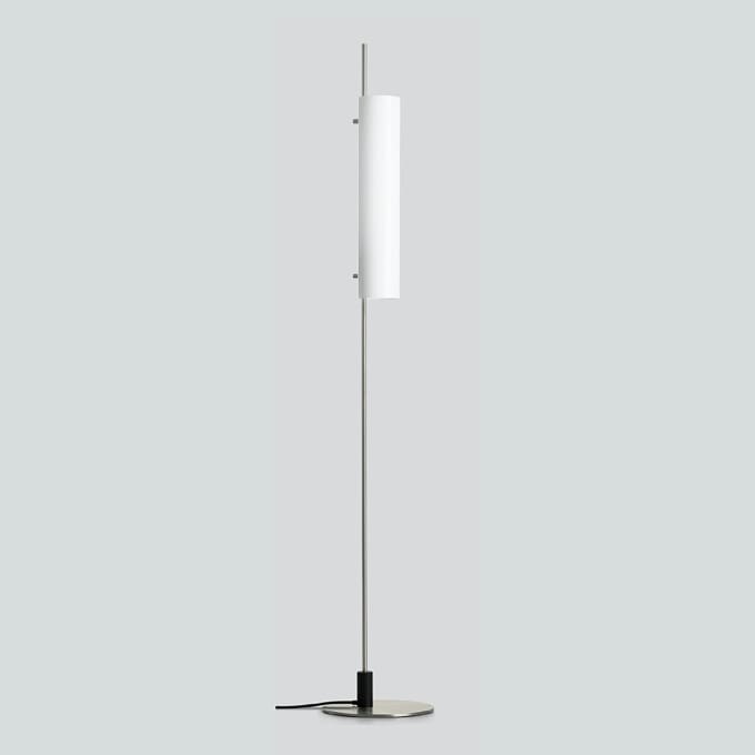 Bega - Lampadaire, pour l'intérieur, Chrome · 2700 K, en plus gratuit 1 x BEGA 13592