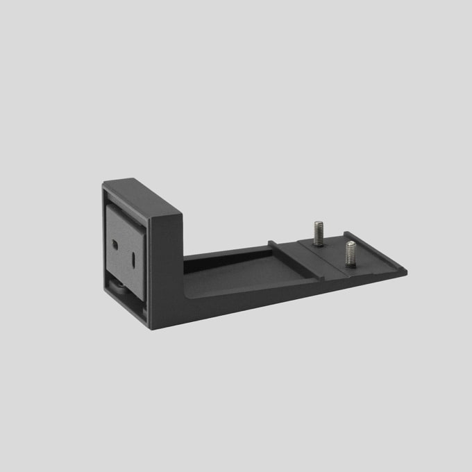 Bega - Potence murale, pour projecteur de façades, Graphite