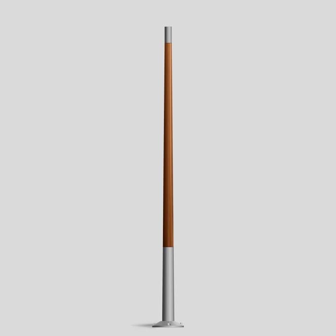 Bega - Mât en bois, Argent