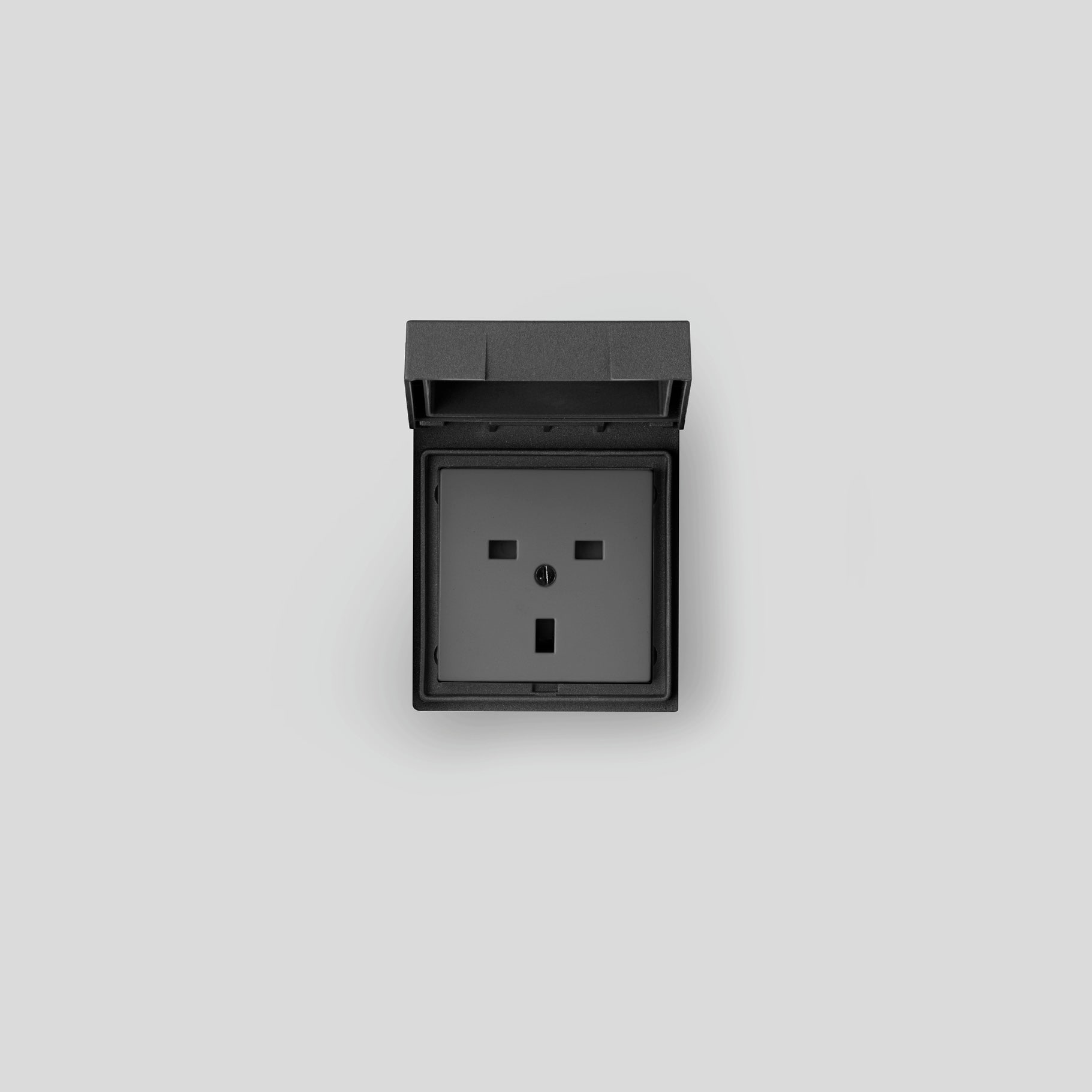 Bega - Équipement d'installation, pour intérieur et extérieur, Graphite