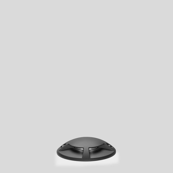 Bega - Borne lumineuse, pour intérieur et extérieur, Graphite · 3000 K