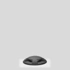 Bega - Borne lumineuse, pour intérieur et extérieur, Graphite · 3000 K