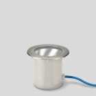 Bega - Luminaire encastré dans le sol, Acier inoxydable mat · 3000 K