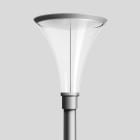 Bega - Luminaire tête de mât, Argent · 4000 K