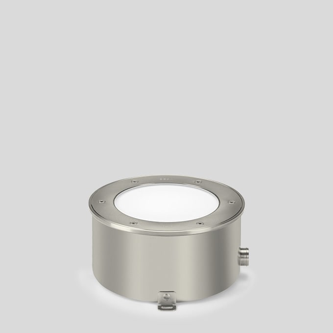 Bega - Luminaire encastré dans le sol, pour intérieur et extérieur, Acier inoxydable