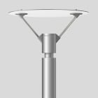 Bega - Luminaire tête de mât, Argent · 4000 K