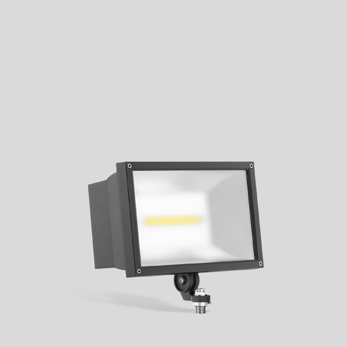 Bega - Projecteur de façades, pour intérieur et extérieur, Graphite · 4000 K