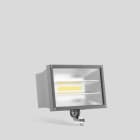 Bega - Projecteur de façades, pour intérieur et extérieur, Argent · 4000 K