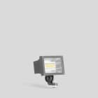 Bega - Projecteur de façades, pour intérieur et extérieur, Argent · 3000 K