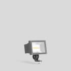 Bega - Projecteur de façades, pour intérieur et extérieur, Argent · 3000 K