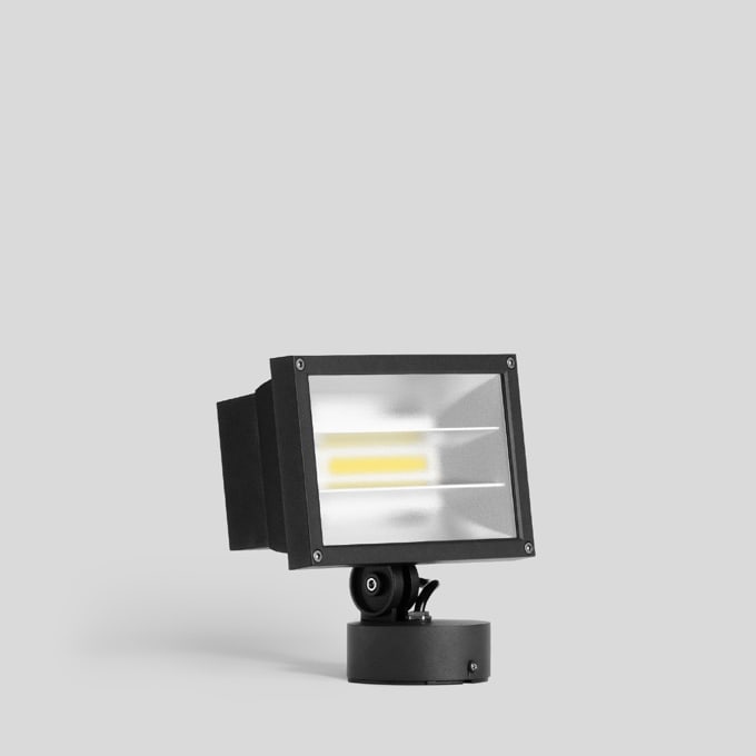 Bega - Projecteur de façades, pour intérieur et extérieur, Graphite · 3000 K