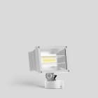 Bega - Projecteur de façades, pour intérieur et extérieur, Blanc · 4000 K