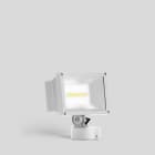 Bega - Projecteur de façades, pour intérieur et extérieur, Blanc · 4000 K