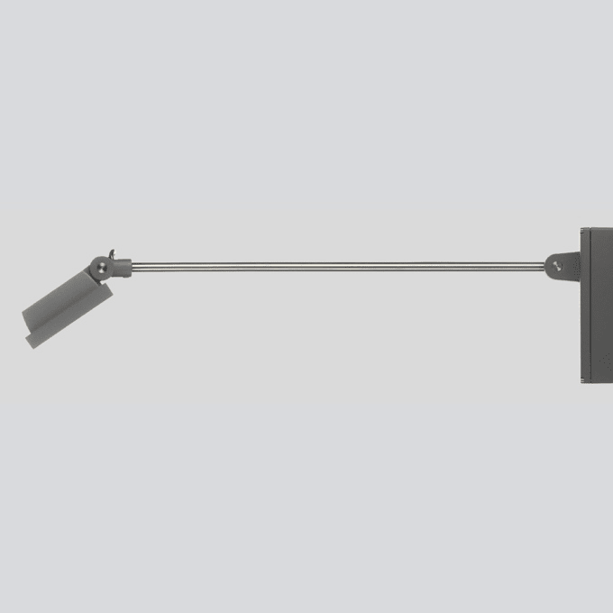 Bega - Projecteur, pour intérieur et extérieur, Argent · 3000 K