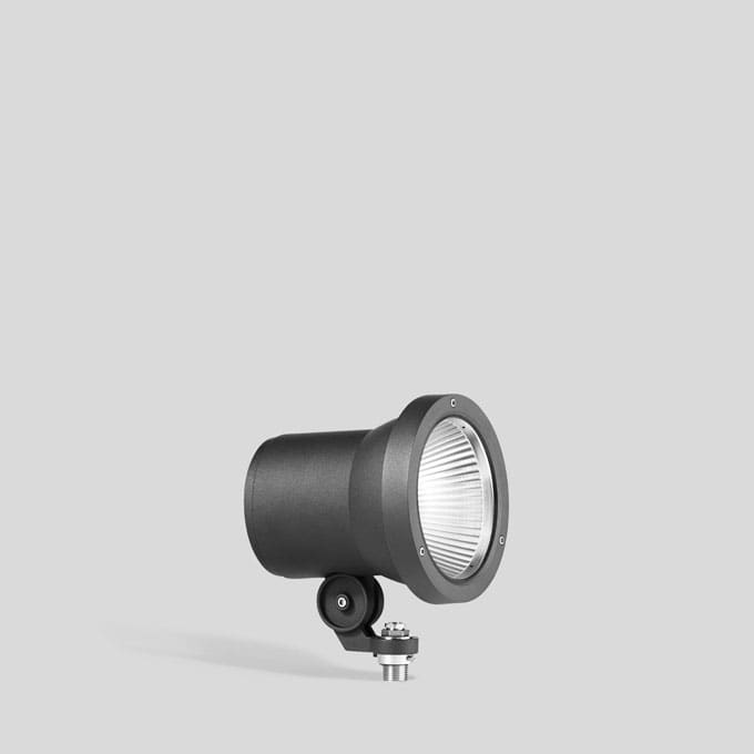 Bega - Projecteur compact, Graphite · 3000 K
