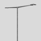 Bega - Luminaire tête de mât, Argent · 3000 K