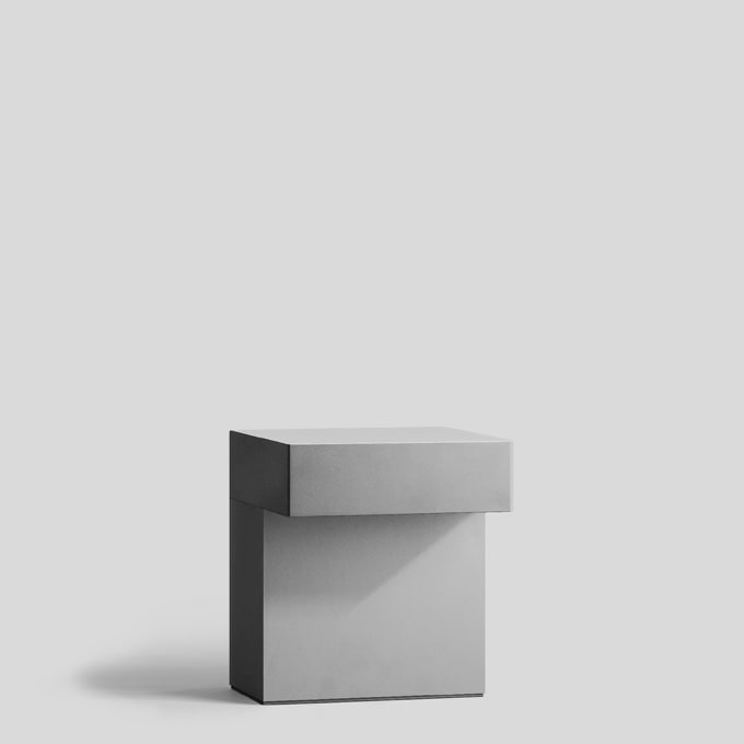 Bega - Elément d'agencement, pour intérieur et extérieur, Argent · 3000 K