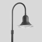 Bega - Luminaire tête de mât, Graphite · 4000 K