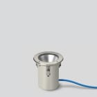 Bega - Luminaire encastré dans le sol, Acier inoxydable mat · 3000 K