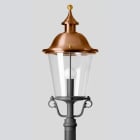 Bega - Luminaire tête de mât, Graphite · 3000 K