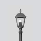 Bega - Luminaire tête de mât, Graphite · 3000 K