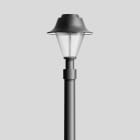 Bega - Luminaire tête de mât, Graphite · 3000 K