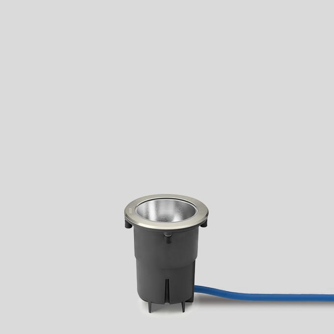 Bega - Luminaire encastré dans le sol, Acier inoxydable · 3000 K