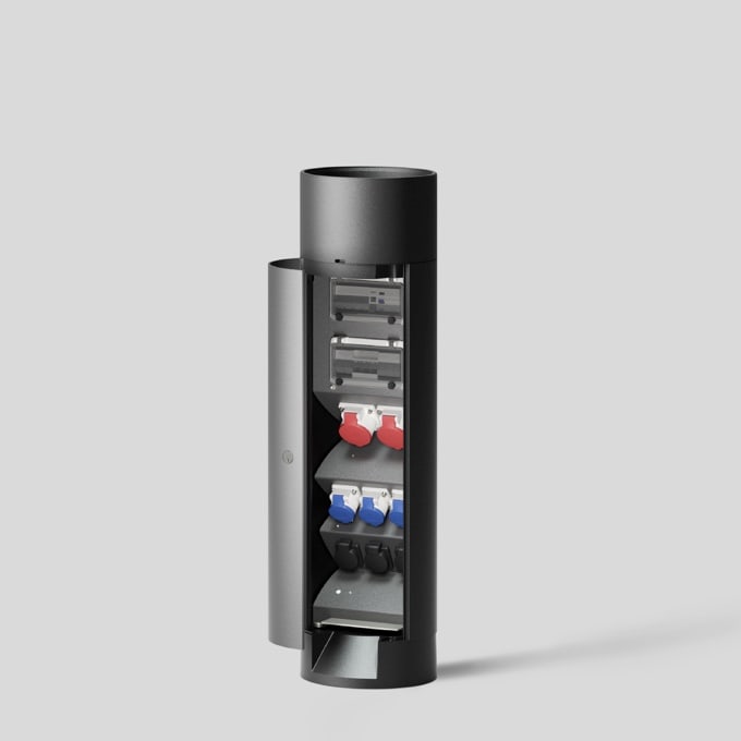 Bega - Support pour tête de balise, Graphite