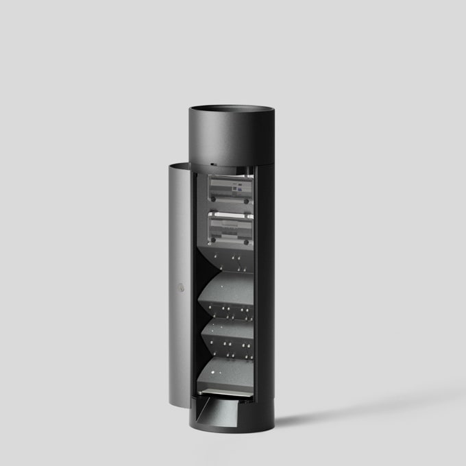 Bega - Support pour tête de balise, Graphite