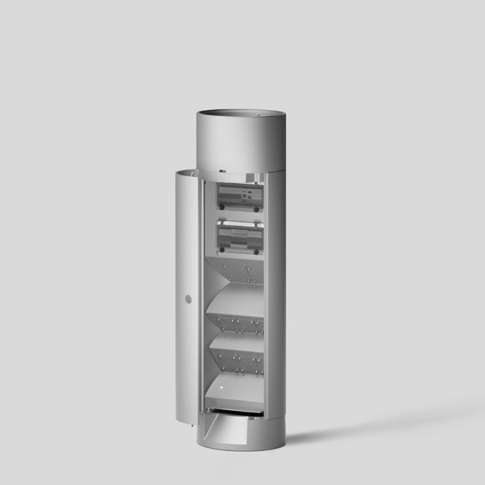 Bega - Support pour tête de balise, Argent