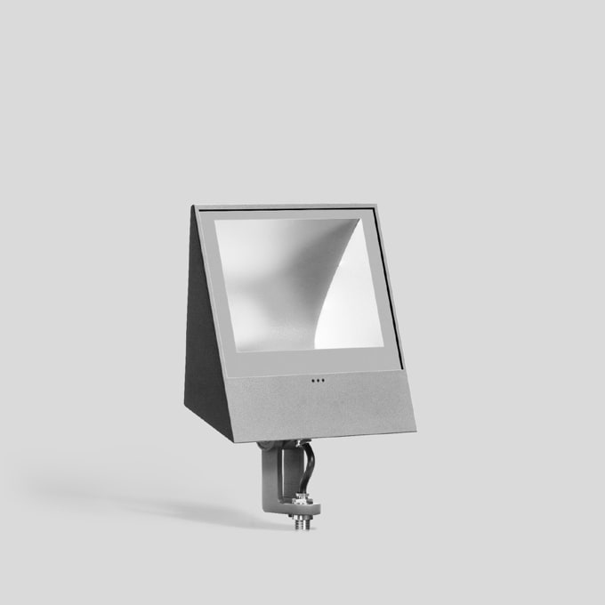 Bega - Projecteur extensif, pour intérieur et extérieur, Argent · 3000 K