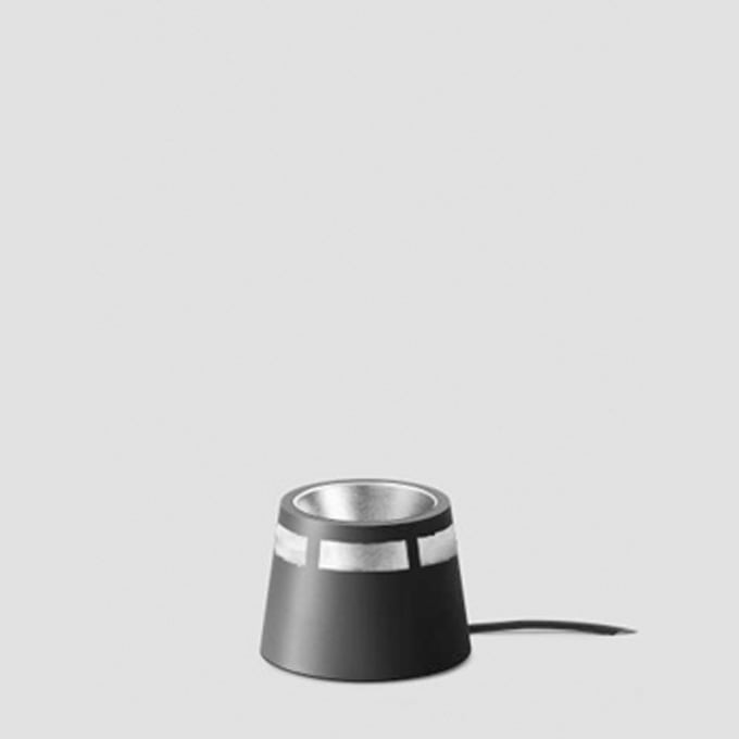 Bega - Projecteur compact, Argent · 3000 K