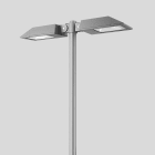 Bega - Luminaire tête de mât, Argent · 4000 K