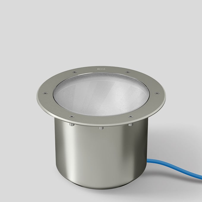 Bega - Luminaire encastré dans le sol, pour intérieur et extérieur, 3000 K