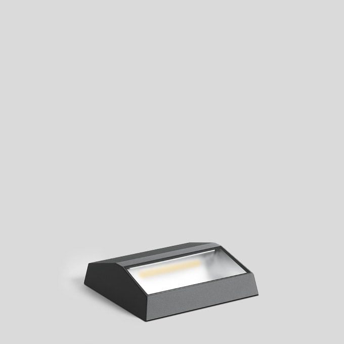 Bega - Projecteur à poser sur le sol, pour intérieur et extérieur, Graphite · 4000 K