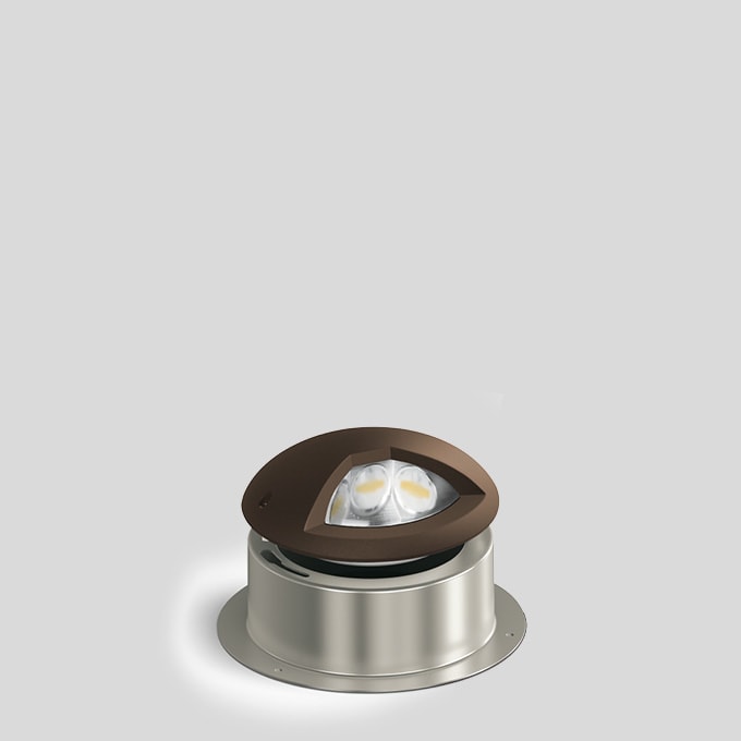 Bega - Projecteur encastré dans sol, pour intérieur et extérieur, 3000 K