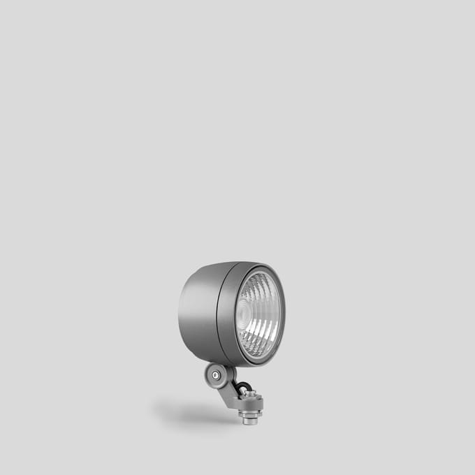 Bega - Projecteur puissant, pour intérieur et extérieur, Argent · 3000 K