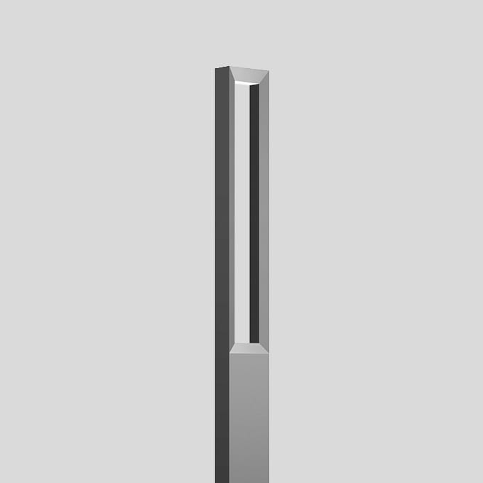 Bega - Profilé lumineux, Argent · 4000 K