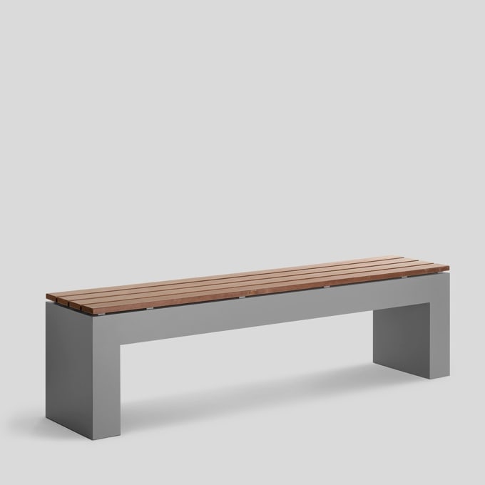 Bega - Elément d'agencement, pour intérieur et extérieur, Argent · 4000 K