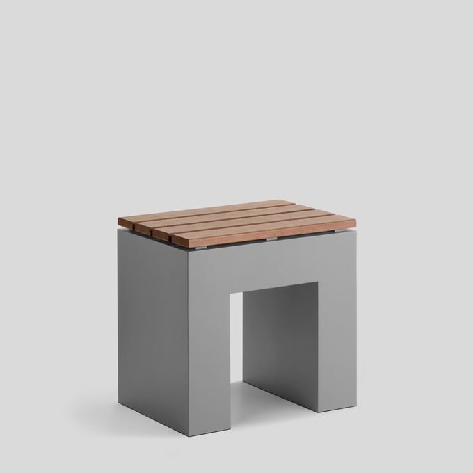 Bega - Elément d'agencement, pour intérieur et extérieur, Argent · 3000 K