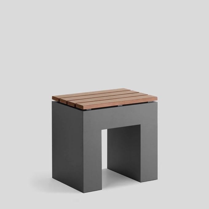 Bega - Elément d'agencement, pour intérieur et extérieur, Graphite · 3000 K