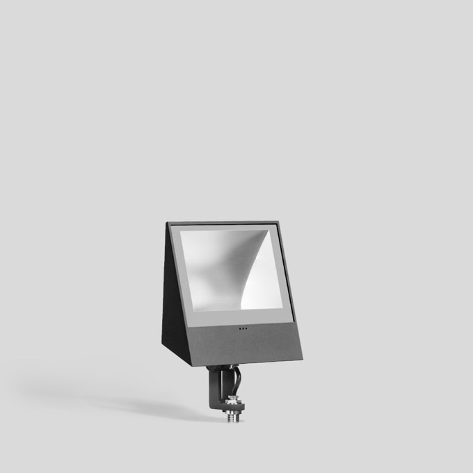 Bega - Projecteur de façades, pour intérieur et extérieur, Graphite · 4000 K